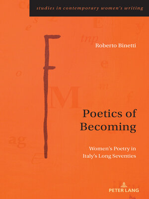 cover image of Poetics of Becoming